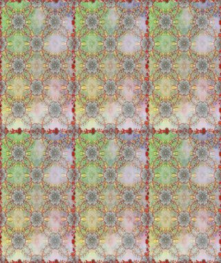 Tarafsız ve gri renklerde çiçekler. Çiçekli karalama şeklinde Raster çiçek deseni. Yumuşak, bahar çiçekli arka plan.