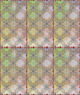 Tarafsız ve gri renklerde çiçekler. Çiçekli karalama şeklinde Raster çiçek deseni. Yumuşak, bahar çiçekli arka plan.