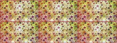 Çiçekler bej ve nötr renklerde. Küçük çiçekte sevimli çiçek deseni var..