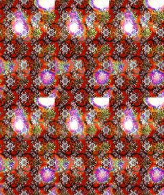 Çiçekli bahar çiçekleri. Moda baskıları için zarif bir şablon. Küçük çiçekte güzel bir desen. Motley illüstrasyonu. Küçük renkli çiçekler. Çizim.