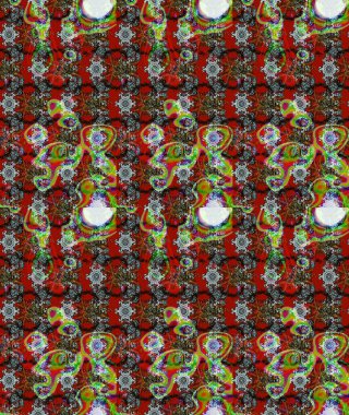 Çiçekler suluboya eskiz deseni. Raster Stili kumaş deseni.