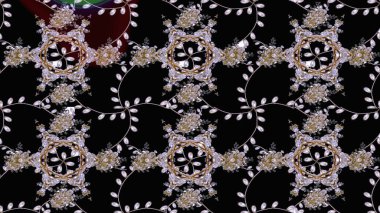 Çiçekler suluboya tarzında siyah, nötr ve gri renklerde. Siyah, nötr ve gri renkte çiçeklerle çizilmiş çiçek deseni.