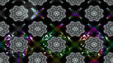 Siyah renkte çiçek çizimi. Şatafatlı bahar bahçesi dokusu. Siyah renkli çiçekler. Raster illüstrasyonu. Çiçek deseni.