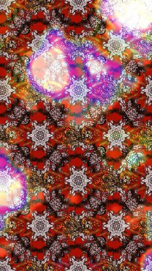 Modaya uygun kumaş deseni. Renkli Yaz Temalı eskiz kalıbı. Sevimli çiçek raster deseni. Düz Çiçek Elementleri Tasarımı.