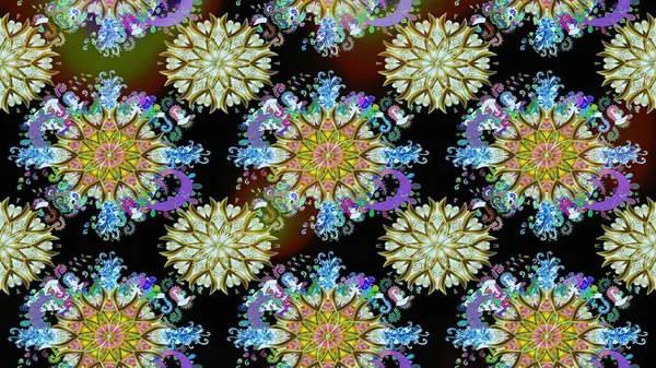 Küçük çiçekte güzel bir desen. Siyah ve nötr çiçekli bahar çiçekleri. Motley illüstrasyonu. Küçük renkli çiçekler. Moda baskıları için zarif bir şablon.