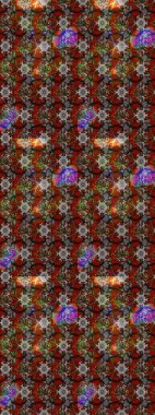 Flower eskiz arka planı. Çiçek deseni. Raster illüstrasyonu. Şatafatlı bahar bahçesi dokusu.