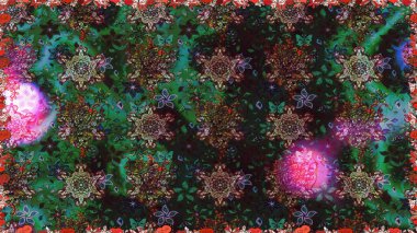 Moda baskısı. Çiçeğin suluboya çizimlerinin mükemmel deseni. Dekorasyon ve tasarım için güzel bir desen. Raster illüstrasyonu. Eski model. Suluboya kusursuz desen.