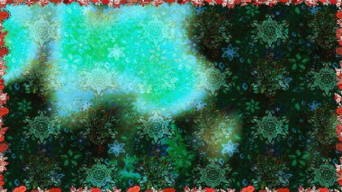 Küçük çiçekte güzel bir çiçek deseni var. Raster deseni. Çiçekli, suluboya desenli kusursuz çiçek deseni.