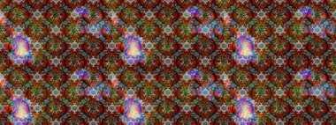 Düz Çiçek Elementleri Tasarımı. Kahverengi, gri ve kırmızı renkte çiçekler. Raster illüstrasyonundaki çiçek desenli çizim. Renkli Bahar Teması çizim şablonu.