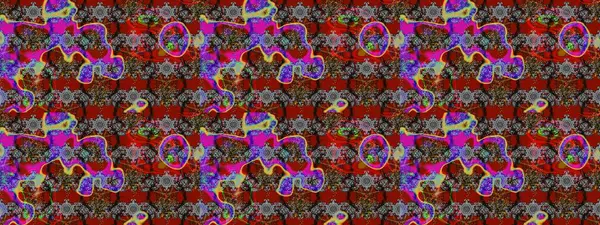 Raster illüstrasyonu. Çiçekler, dallar, bitkiler ve çiçekler. Güzel kumaş deseni. El çizimi.