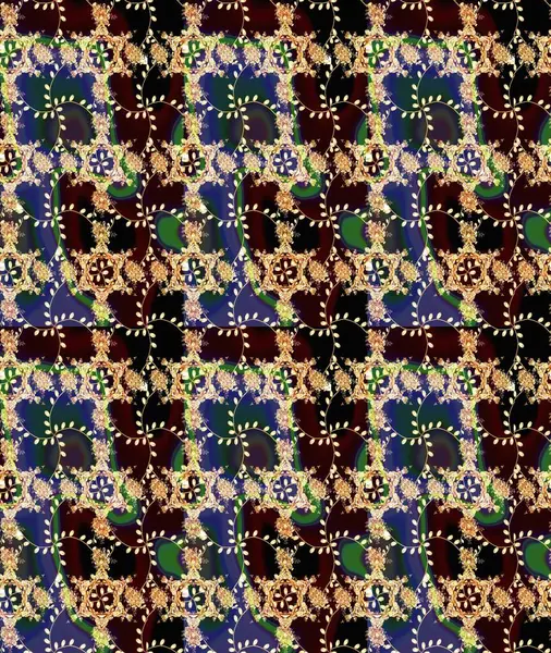 Büyük bir çiçek boyası seti. Kartlar, davetiyeler, tarih kartları ve daha fazlası için kullanılabilir. Raster şirin suluboya çiçek deseni çizimi.