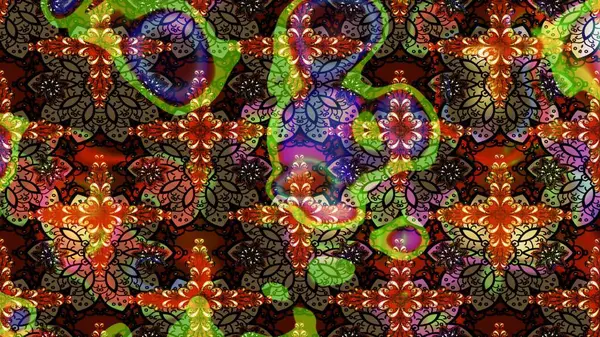 Kahverengi renkli çiçekler. Nazik romantik baskı. Tatil havası. Bahar mevsimi. Raster güzel bir çiçek deseni çiziyor..