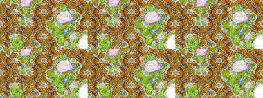 Renkli kahverengi, yeşil ve nötr çizim deseni. Elle çizilmiş sonbahar çiçeği deseni. Tekstil ve kapak tasarımı için mükemmel. Doodle tarzı. Kahverengi, yeşil ve nötr renkte çiçekler.