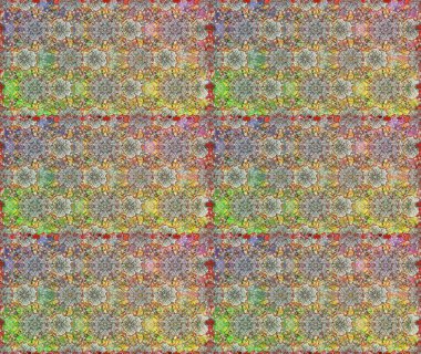 Çiçekli, suluboya desenli kusursuz çiçek deseni. Düz Çiçek Elementleri Tasarım Raster illüstrasyonu. Gri ve nötr renkler üzerine çiçekler. Renkli Bahar Teması Arkaplansız Desen.