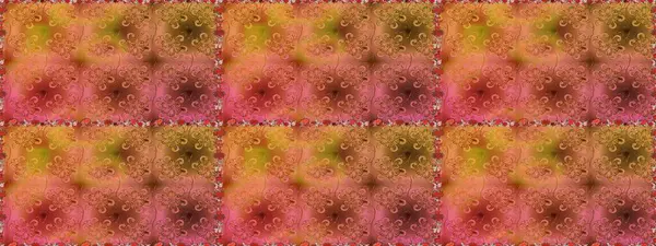 Raster. Güzel suluboya çiçekler, parlak resimler ilham verici ve kahverengi çiçek desenli kusursuz arka plan..