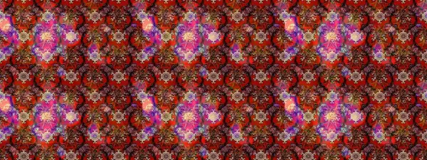 Raster stili kumaş deseni. Çiçekler suluboya çizim deseni.