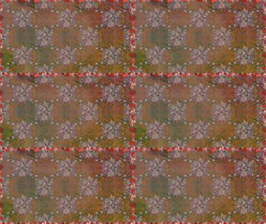 Çiçekli el, pürüzsüz desen çizmiş. Modern, kahverengi ve bej renkli duvar kağıdı resimleriyle klasik çizgili, desenli desenli çiçekler, çiçekli süsler..