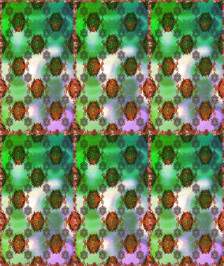 Renkli Yaz Temalı Kusursuz Arkaplan. Düz Çiçek Elementleri Tasarımı. Güzel kumaş deseni. Raster illüstrasyonunda trendsiz çiçek deseni.