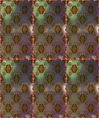 Raster deseni. Çiçekli, suluboya desenli kusursuz çiçek deseni. Süslü kumaş deseni.