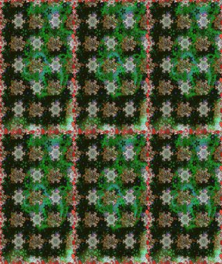 Şirin çiçek elementleri. Düz Çiçek Elementleri Tasarımı. Raster illüstrasyonu. Kusursuz desenli, modaya uygun kumaş deseni. Renkli Bahar Teması Kusursuz Arkaplan.