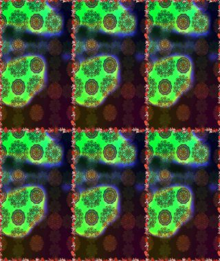 Raster sorunsuz sevimli çiçek deseni. Bahar Yaz saati. Tatil ruh. Nazik romantik Yazdır.