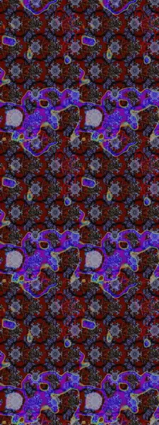 Kahverengi, mor ve kırmızı renkte çiçekler. Renkli Bahar Teması eskiz kalıbı. Düz Çiçek Elementleri Tasarımı. Çiçekli çiçek deseni, suluboya. Raster illüstrasyonu.