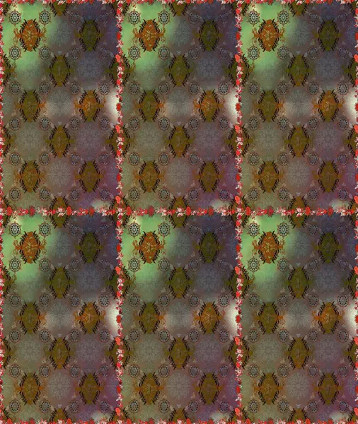 Raster deseni. Çiçekli, suluboya desenli kusursuz çiçek deseni. Süslü kumaş deseni.