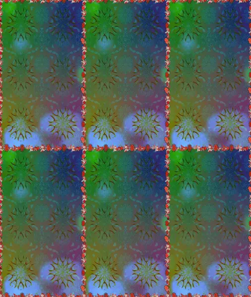 Egzotik çiçekler, yeşil ve mavi renkler üzerine botanik ve parlak klasik doğa. Klasik tropikal doğal elementlerin suluboya seti. Raster illüstrasyonu.