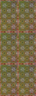 Renkli Bahar Temalı Kusursuz Arkaplan. Çiçeksiz desenli arka plan, yaz çiçekleri. Kahverengi renkli çiçekler. Düz Çiçek Elementleri Tasarımı.