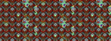 Kahverengi, kırmızı ve gri renkte çiçek çizimi. Raster illüstrasyonu. Çiçekler kahverengi, kırmızı ve gri renklerde. Şatafatlı bahar bahçesi dokusu. Çiçek deseni.