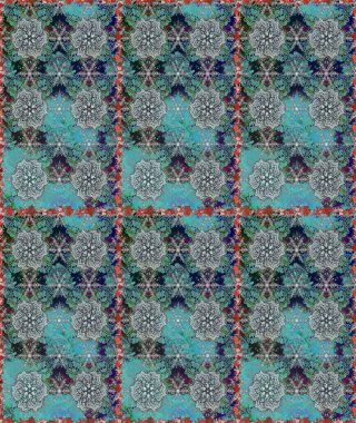 Kusursuz etnik tasarım. Çiçekleri, deniz kabukları, mandalaları ve suluboya efektleriyle donanma geçmişi. Yatak çarşafları, ceket, paket tasarımı, kumaş ve moda kavramları için tekstil baskısı.