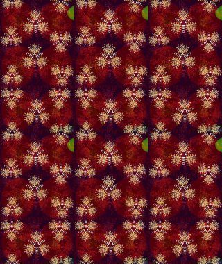 Güzel kumaş deseni. Bahar çiçekleriyle güzel bir çiçek deseni çizmişsin. Raster illüstrasyonu.