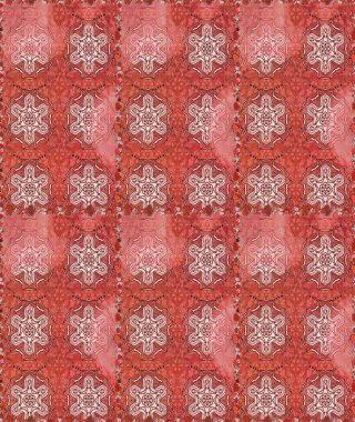 Çiçekler, dallar, bitkiler ve çiçekler. El çizimi. Güzel kumaş deseni. Raster illüstrasyonu.