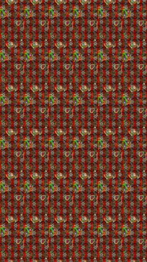 Renkli Bahar Teması eskiz kalıbı. Raster illüstrasyonundaki çiçek desenli çizim. Çiçekler kırmızı, kahverengi ve gri renklerde. Düz Çiçek Elementleri Tasarımı.