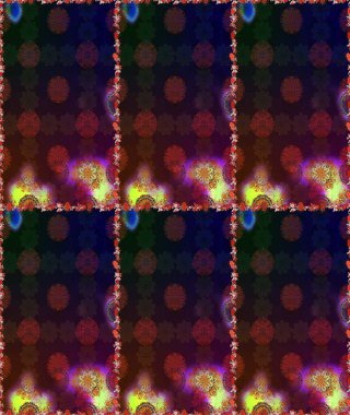 Raster Moda kumaş deseni. Çizgisiz desen. Şirin çiçekler..