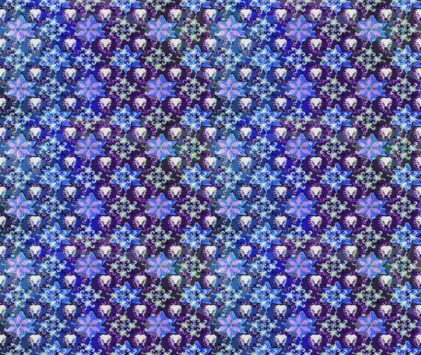 Raster çiçek desenli çiçek deseni, yapraklar, dekoratif elementler, sıçrama, lekeler, el çizimi kontur çizgileri ve Doodle çizim stili, grafik raster çizim çizimi.