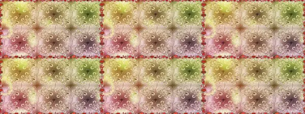 Raster illüstrasyonu. Bej ve nötr renklerde. 3D çiçekler, pürüzsüz.