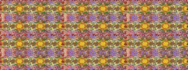 Kızılderili desenli desenli desenli şal deseni. Tekstil, tebrik kartı, boyama kitabı, telefon kılıfı baskısı için kullanılabilir. Etnik Mandala süsü. Raster Henna dövme stili.