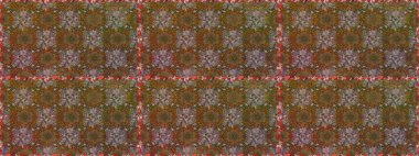 Fantezi kumaş deseni. Raster çizimde sorunsuz çiçek desenli. Düz çiçek öğeleri tasarım. Bahar Tema Dikişsiz desen arka plan rengi.