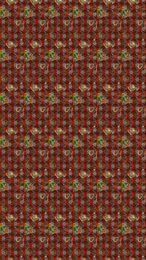 Renkli Bahar Teması eskiz kalıbı. Raster illüstrasyonundaki çiçek desenli çizim. Çiçekler kırmızı, kahverengi ve gri renklerde. Düz Çiçek Elementleri Tasarımı.