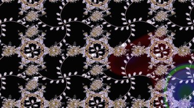 Güzel kumaş deseni. Hoş bir çiçek geçmişi var. Raster illüstrasyonu. Küçük çiçekte çizim deseni.