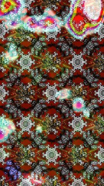 Nazik romantik baskı. Raster güzel bir çiçek deseni çizmiş. Bahar mevsimi. Tatil havası. Çiçekler gri, kahverengi ve nötr renklerde.