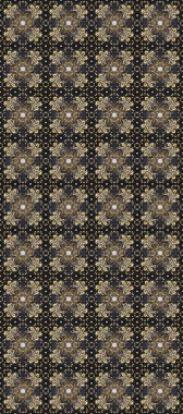 Barok tarzında kusursuz bir doğulu süsü. Raster geleneksel altın pürüzsüz desen renkler üzerinde.