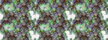 Raster suluboya çiçek deseni, narin çiçekler, gri çiçekler, tebrik kartı şablonu. Raster Güzel kumaş deseni.