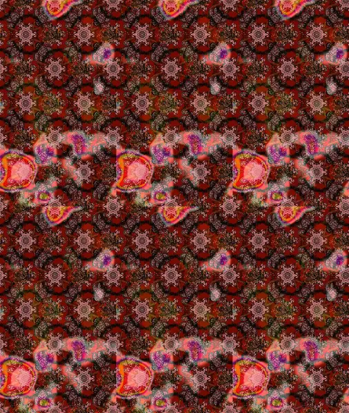 Renkli Bahar Teması eskiz kalıbı. Raster. Düz Çiçek Elementleri Tasarımı.