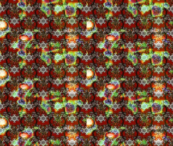 Modern çiçek arkaplanı. Parlak renkli çiçekleri ve kahverengi, kırmızı ve gri renkte yaprakları olan harika bir çiçek deseni. Halk tarzı. Moda baskıları için zarif bir şablon.