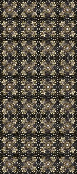 Barok tarzında kusursuz bir doğulu süsü. Raster geleneksel altın pürüzsüz desen renkler üzerinde.