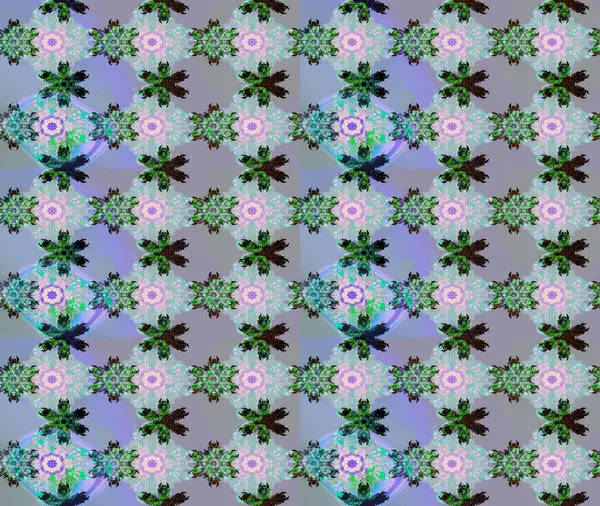 Düz Çiçek Elementleri Tasarımı. Renkli Bahar Teması eskiz kalıbı. Raster illüstrasyonundaki çiçek desenli çizim. Tarafsız renklerde çiçekler.