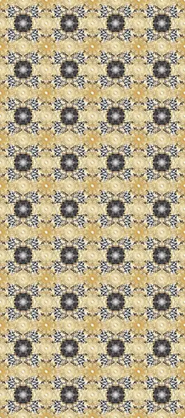 Altın elementli bej ve gri renkler. Kusursuz altın desen. Raster altın çiçek süsü brokar kumaş ve cam desenli. Çiçek desenli altın metal..