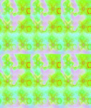 Güzel kumaş deseni. Raster illüstrasyonu. Bahar çiçekli güzel bir çiçek deseni..